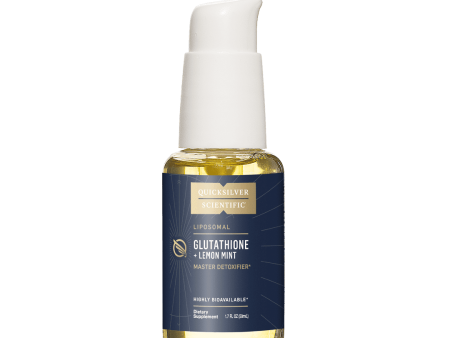 Liposomal Glutathione with Lemon Mint - 50ml - Quicksilver Scientific For Discount