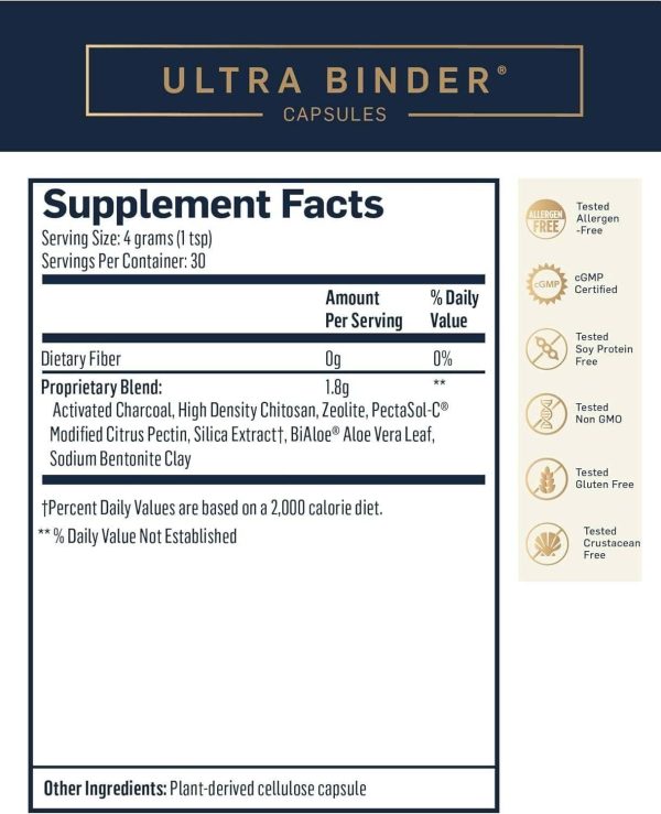 Ultra Binder (120 Capsules) - Quicksilver Scientific Online