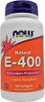 NOW Foods Vitamin E-400, Natural - 100 softgels Hot on Sale