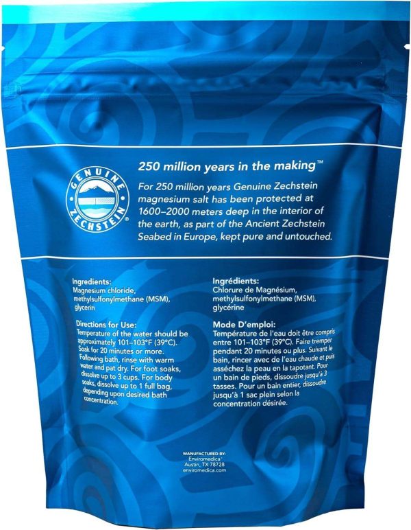 Ancient Magnesium Bath Flakes Ultra with OptiMSM - 750g - Good Health Naturally For Discount