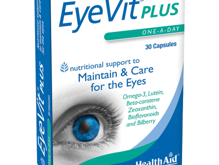 HealthAid EyeVit Plus Capsules Pack of 30 For Sale