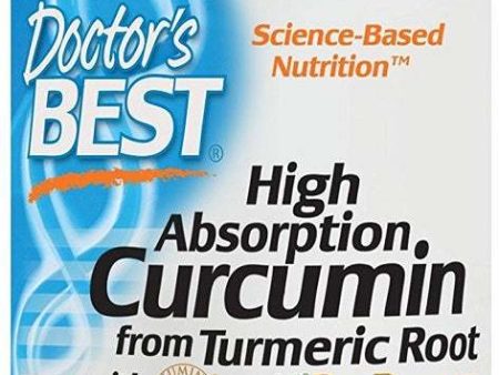 Doctor s Best High Absorption Curcumin From Turmeric Root with C3 Complex & BioPerine, 500mg - 120 caps Hot on Sale