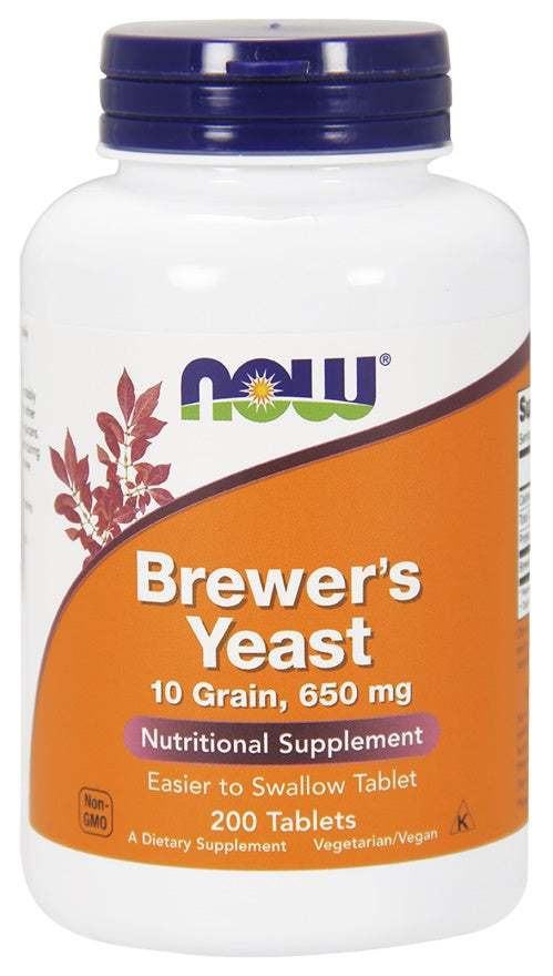 NOW Foods Brewer s Yeast, Tablets - 200 tablets Sale