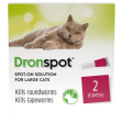 Drontal Dronspot Spot-On Solution for Large Cats Pack of 2 Supply