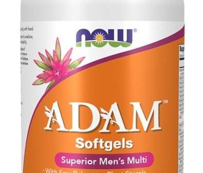 NOW Foods ADAM Multi-Vitamin for Men - 180 softgels Online Hot Sale