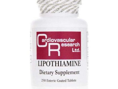 Lipothiamine - 250 Enteric Coated Tablets - Ecological Formulas Cheap