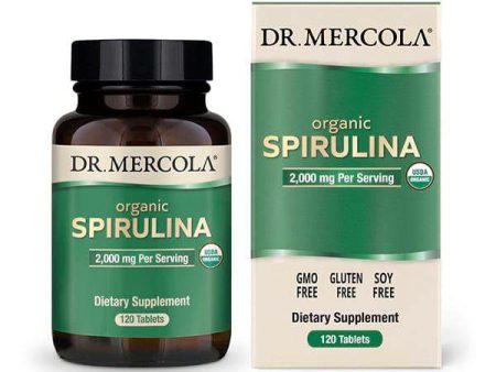 Organic Spirulina (Formerly Spiru-Blue) 120 Tablets - Dr Mercola Online Hot Sale