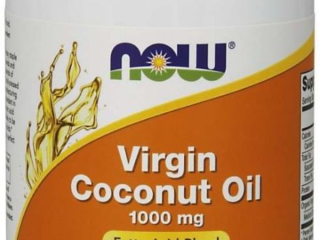 NOW Foods Virgin Coconut Oil, 1000mg - 120 softgels Discount