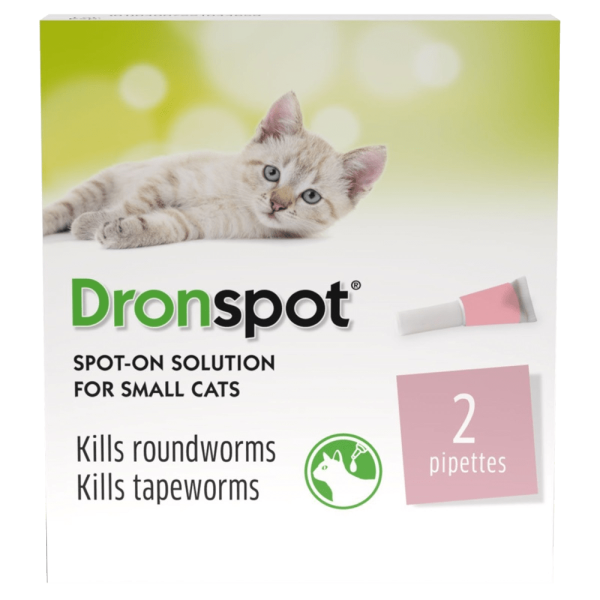 Drontal Dronspot Spot-On Solution for Small Cats Pack of 2 Online