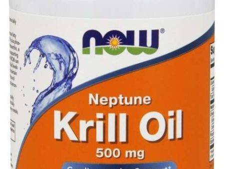 NOW Foods Krill Oil, 500mg - 120 softgels For Sale