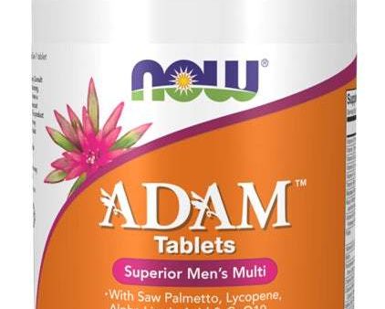 NOW Foods ADAM Multi-Vitamin for Men - 120 tablets Discount