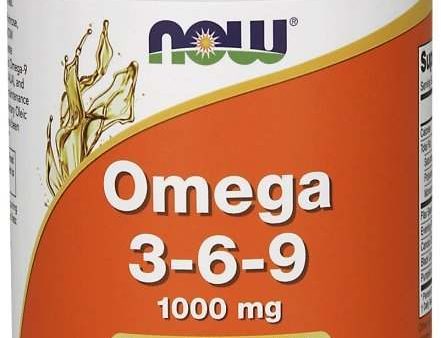 NOW Foods Omega 3-6-9, 1000mg - 250 softgels Discount