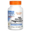 Doctor s Best High Absorption Magnesium, 100mg - 120 tablets Discount