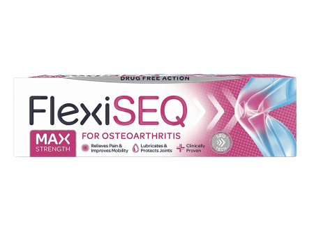 Flexiseq Max Strength for Osteoarthritis Gel 50g Pack of 2 Hot on Sale