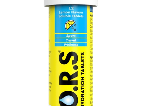 O.R.S Hydration Tablets Lemon Pack of 12 Online