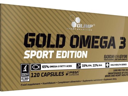 Olimp Nutrition Gold Omega 3, Sport Edition - 120 caps Online Sale