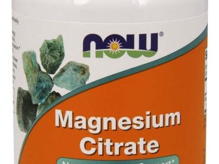 NOW Foods Magnesium Citrate, 400mg - 120 vcaps Sale