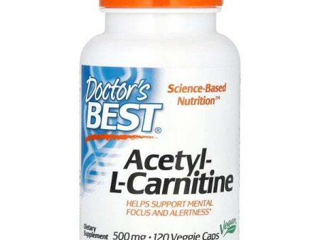 Doctor s Best Acetyl L-Carnitine, 500mg - 120 vcaps Online Hot Sale