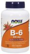 NOW Foods Vitamin B-6, 100mg - 250 caps For Cheap