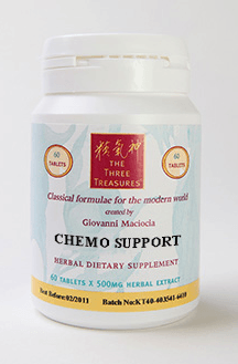 Chemo Support (60 x 500mg Tablets) - The Three Treasures - Giovanni Maciocia Supply