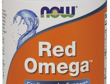 NOW Foods Red Omega (Red Yeast Rice) - 180 softgels on Sale