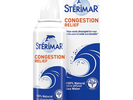 Sterimar Congestion Relief Sea Water Nasal Spray 50ml For Discount