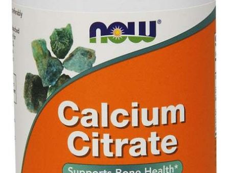 NOW Foods Calcium Citrate with Minerals & Vitamin D-2 - 250 tablets Online