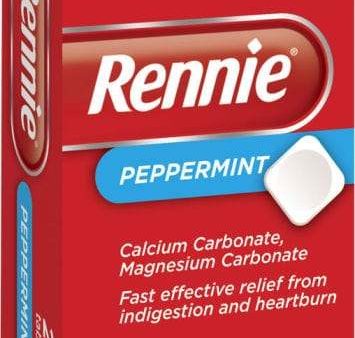 Rennie Peppermint Tablets Pack of 24 Discount