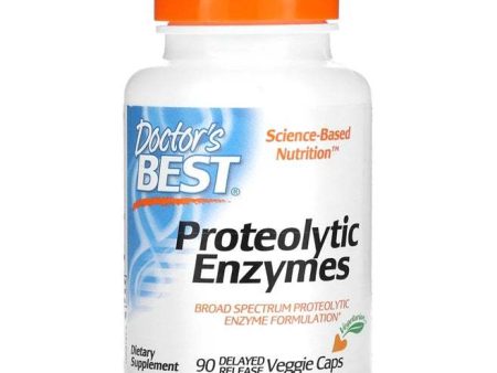 Doctor s Best Proteolytic Enzymes - 90 vcaps Online Hot Sale