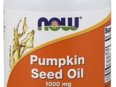 NOW Foods Pumpkin Seed Oil, 1000mg - 100 softgels Online now