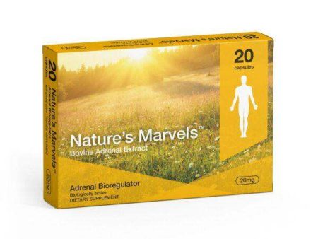 Adrenal  Bioregulator, 20 capsules - Nature s Marvels -SOI** Fashion