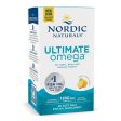 Nordic Naturals Ultimate Omega, 1280mg Lemon - 60 softgels For Discount