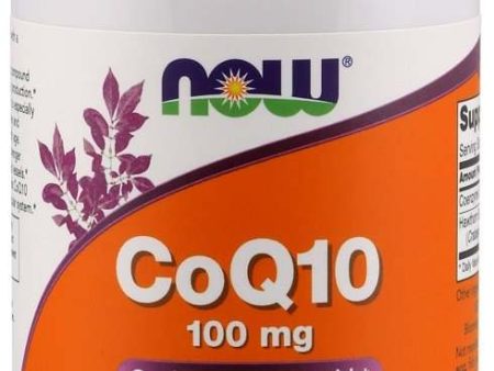 NOW Foods CoQ10 with Hawthorn Berry, 100mg - 180 vcaps For Cheap