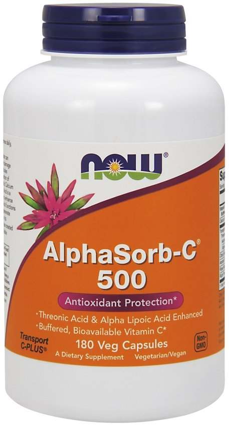 NOW Foods AlphaSorb-C, 500mg - 180 vcaps Discount