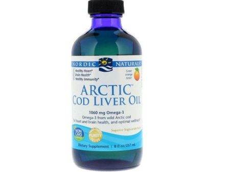 Arctic Cod Liver Oil (Orange) 237ml - Nordic Naturals Supply