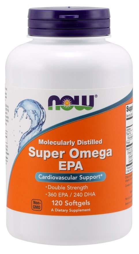 NOW Foods Super Omega EPA Molecularly Distilled - 120 softgels Online now