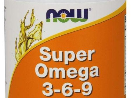 NOW Foods Super Omega 3-6-9, 1200mg - 180 softgels Hot on Sale