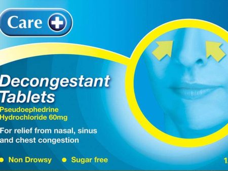 Care Decongestant Tablets Pack of 12 on Sale