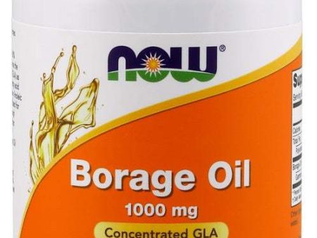 NOW Foods Borage Oil, 1000mg - 120 softgels Fashion