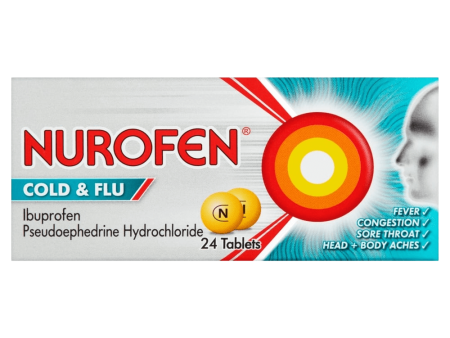 Nurofen Cold & Flu Tablets Pack of 24 on Sale