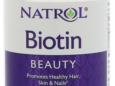 Natrol Biotin, 10000mcg - 100 tablets Cheap