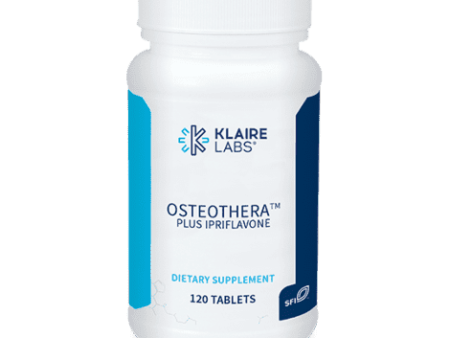 OsteoThera Plus Ipriflavone, 120 Tablets - Klaire Labs  (SFI Health) For Discount