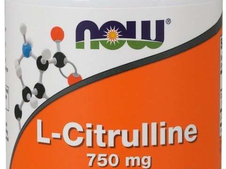 NOW Foods L-Citrulline, 750mg - 90 vcaps For Cheap