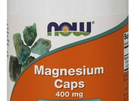 NOW Foods Magnesium, 400mg - 180 vcaps For Cheap