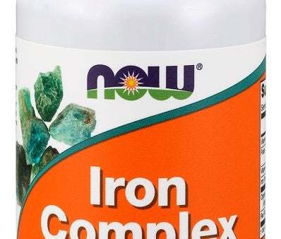 Now Foods Iron Complex 100 Tablets Online now