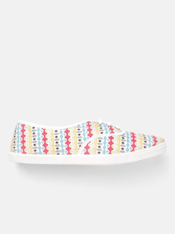 DressBerry Women Multicolour Printed Sneakers Online Sale