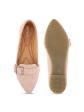 DressBerry Peach-Coloured Pointed Toe Ballerinas Fashion