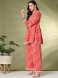 Sangria Printed Pure Cotton Kurti With Palazzo For Discount