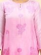 HOUSE OF KARI Floral Chikankari Embroidered Kurta For Cheap