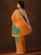 Mitera Bandhani Sequinned Organza Bandhani Saree Hot on Sale